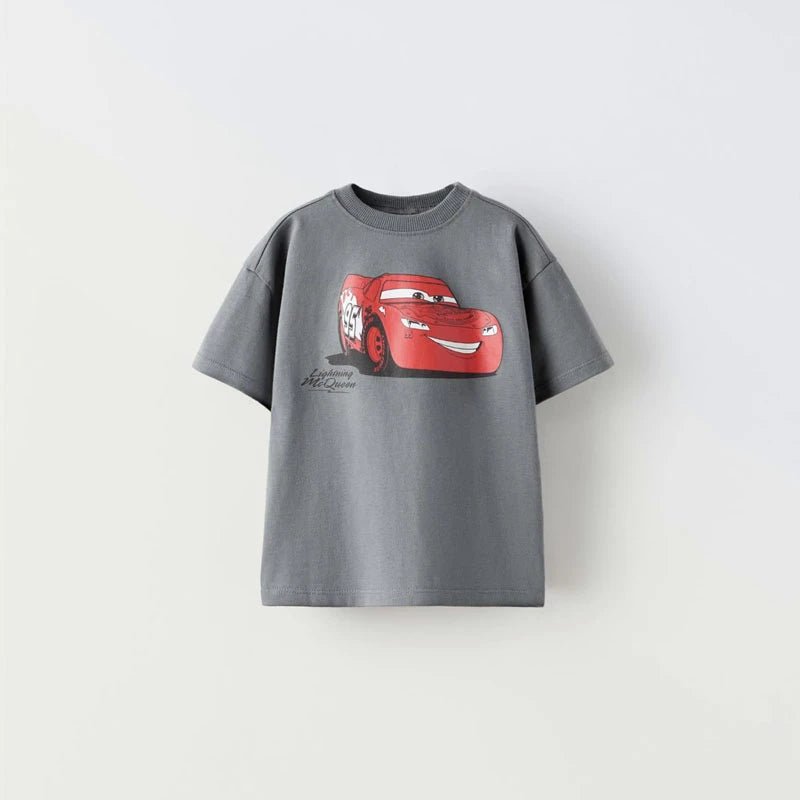 Car Cartoon Tees Tops For Boy Clothing Summer Fashion Children Short Sleeve Clothes Printed Pattern T-shirts Loose Casual Tshirt - TheGlamTrend14:771P86;200000463:20066189718MP8618MCar Cartoon Tees Tops For Boy Clothing Summer Fashion Children Short Sleeve Clothes Printed Pattern T-shirts Loose Casual Tshirt