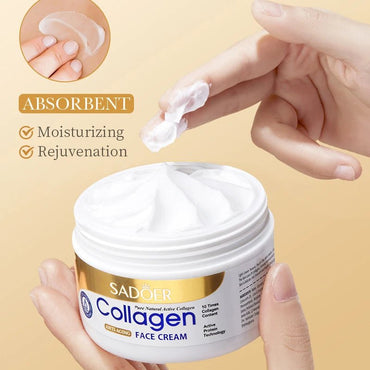 Collagen Skin Care Set Whitening Face Cream Anti - aging Firming Lifting Facial Serum Super Moisturizing Hyaluronic Essence - TheGlamTrend<none>Collagen Skin Care Set Whitening Face Cream Anti - aging Firming Lifting Facial Serum Super Moisturizing Hyaluronic Essence