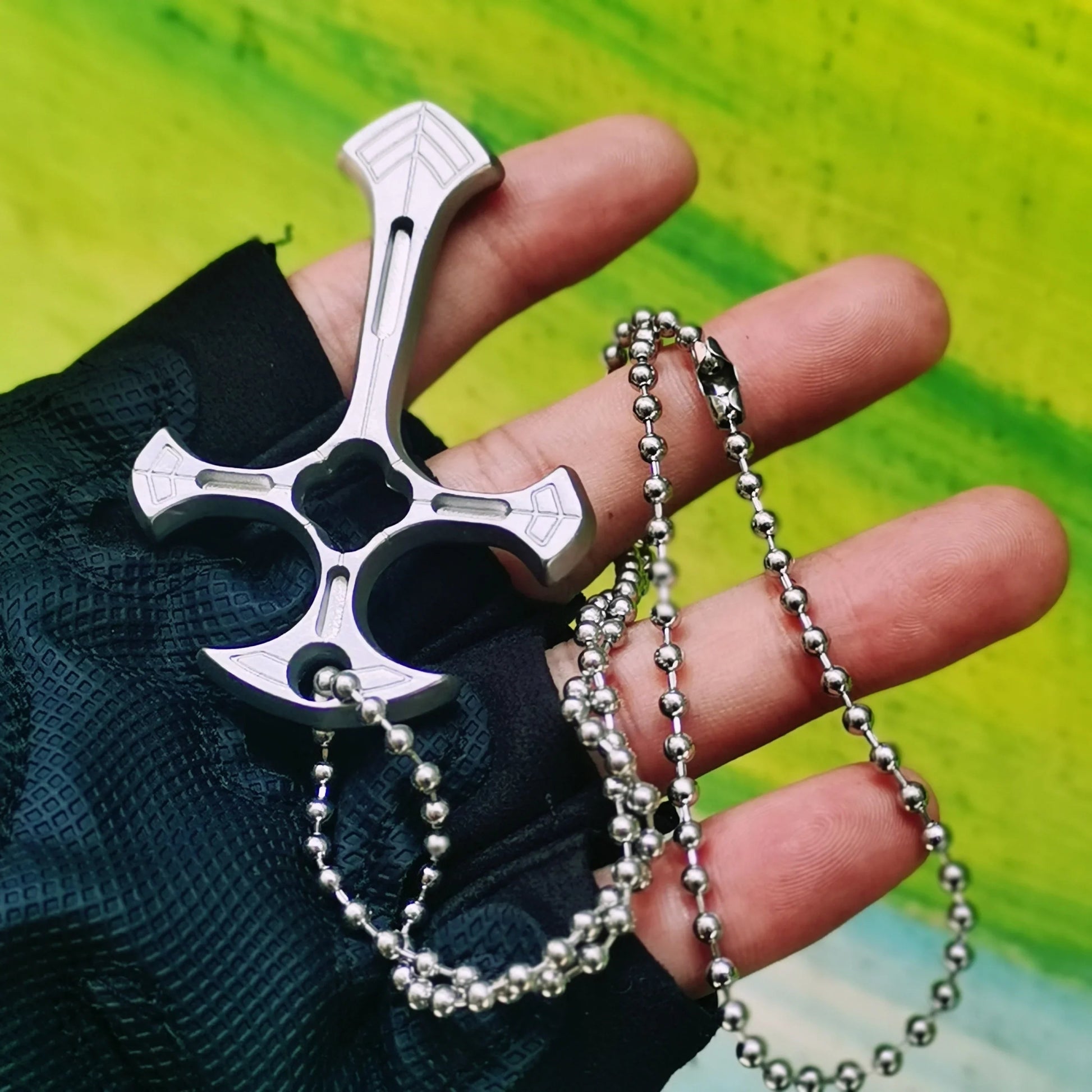 Cross Necklace For Men Self Defense Keychain Accessories With Beads Chain Pendants EDC Multi Tools Fashion Jewelry Cool Gadgets - TheGlamTrend14:29Beads Chain CrossBeads Chain CrossCross Necklace For Men Self Defense Keychain Accessories With Beads Chain Pendants EDC Multi Tools Fashion Jewelry Cool Gadgets