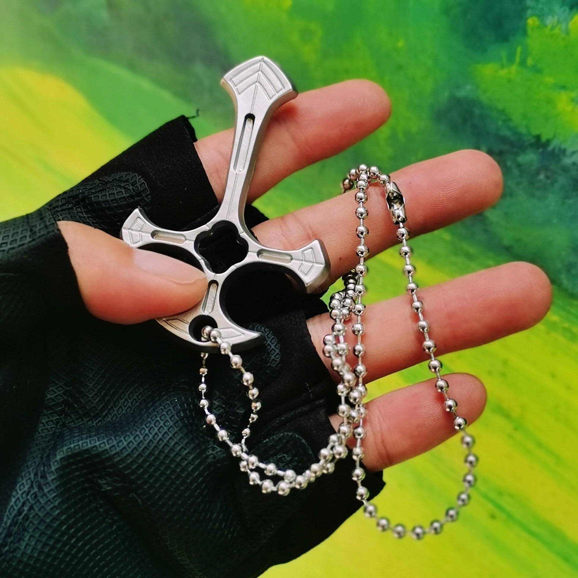 Cross Necklace For Men Self Defense Keychain Accessories With Beads Chain Pendants EDC Multi Tools Fashion Jewelry Cool Gadgets - TheGlamTrend14:29Beads Chain CrossBeads Chain CrossCross Necklace For Men Self Defense Keychain Accessories With Beads Chain Pendants EDC Multi Tools Fashion Jewelry Cool Gadgets