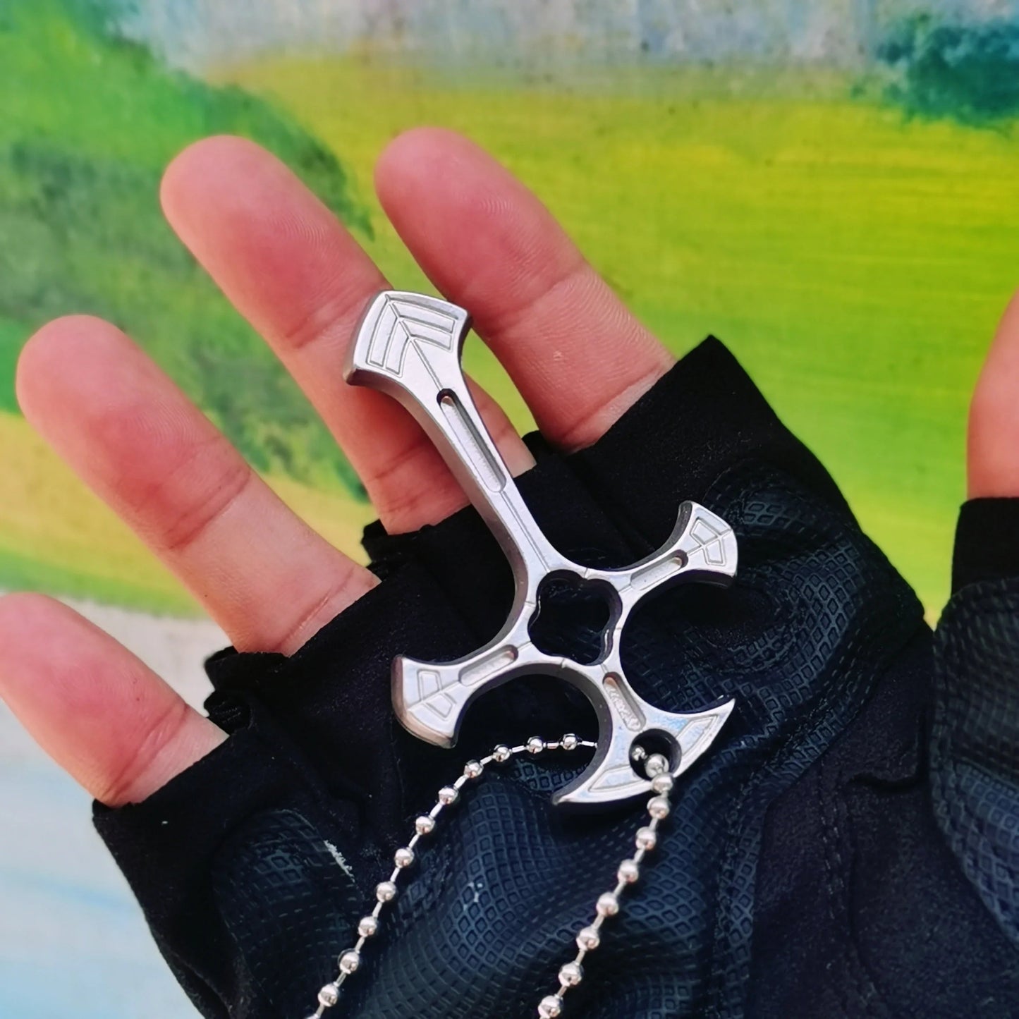 Cross Necklace For Men Self Defense Keychain Accessories With Beads Chain Pendants EDC Multi Tools Fashion Jewelry Cool Gadgets - TheGlamTrend14:29Beads Chain CrossBeads Chain CrossCross Necklace For Men Self Defense Keychain Accessories With Beads Chain Pendants EDC Multi Tools Fashion Jewelry Cool Gadgets