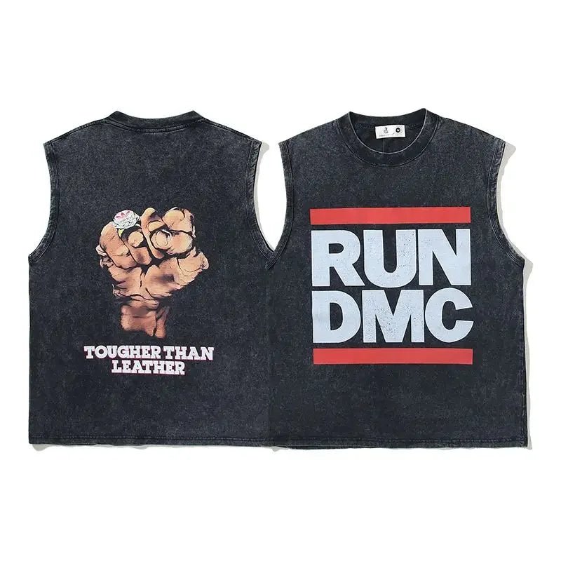Designer T Shirt Tee Workout Shirts American Washed Tank Top Dark Man Ins Vintage Retro Sleeveless Short Sleeve Ins Tops Unisex - TheGlamTrend14:20000143812;5:36138612MDesigner T Shirt Tee Workout Shirts American Washed Tank Top Dark Man Ins Vintage Retro Sleeveless Short Sleeve Ins Tops Unisex