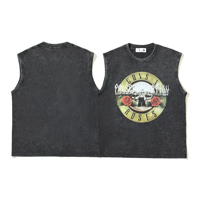 Designer T Shirt Tee Workout Shirts American Washed Tank Top Dark Man Ins Vintage Retro Sleeveless Short Sleeve Ins Tops Unisex - TheGlamTrend14:20000489116;5:36138616MDesigner T Shirt Tee Workout Shirts American Washed Tank Top Dark Man Ins Vintage Retro Sleeveless Short Sleeve Ins Tops Unisex