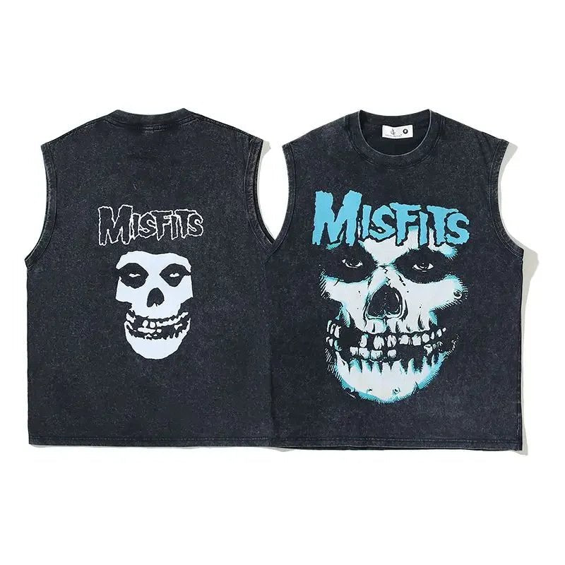 Designer T Shirt Tee Workout Shirts American Washed Tank Top Dark Man Ins Vintage Retro Sleeveless Short Sleeve Ins Tops Unisex - TheGlamTrend14:6917;5:3613857LDesigner T Shirt Tee Workout Shirts American Washed Tank Top Dark Man Ins Vintage Retro Sleeveless Short Sleeve Ins Tops Unisex