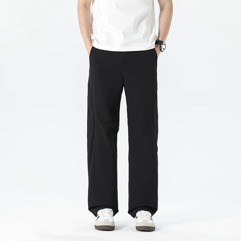 Fashion Men's Summer Trousers | Loose Straight Fit | Quick - Dry Breathable Weave | Perfect For Urban Casual Looks Daily Runs - TheGlamTrend14:1254;5:100014065SKY BLUEXLFashion Men's Summer Trousers | Loose Straight Fit | Quick - Dry Breathable Weave | Perfect For Urban Casual Looks Daily Runs