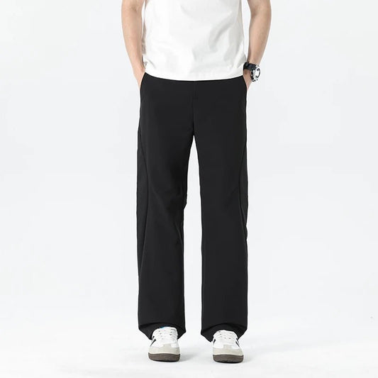 Fashion Men's Summer Trousers | Loose Straight Fit | Quick - Dry Breathable Weave | Perfect For Urban Casual Looks Daily Runs - TheGlamTrend14:1254;5:100014065SKY BLUEXLFashion Men's Summer Trousers | Loose Straight Fit | Quick - Dry Breathable Weave | Perfect For Urban Casual Looks Daily Runs