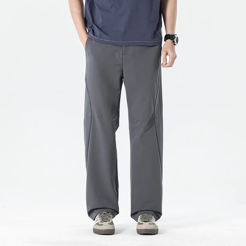 Fashion Men's Summer Trousers | Loose Straight Fit | Quick - Dry Breathable Weave | Perfect For Urban Casual Looks Daily Runs - TheGlamTrend14:200004889;5:361386army greenMFashion Men's Summer Trousers | Loose Straight Fit | Quick - Dry Breathable Weave | Perfect For Urban Casual Looks Daily Runs