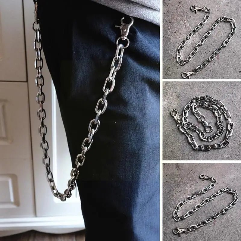 Fashion Punk Hip - hop Chain for Pants Waist Chain Accessories Pants Chain Women Men Metal Pant Chain On Jeans Gadgets for Men - TheGlamTrend14:29as shownas shownFashion Punk Hip - hop Chain for Pants Waist Chain Accessories Pants Chain Women Men Metal Pant Chain On Jeans Gadgets for Men