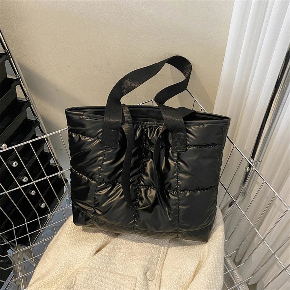 Fashion Tote Handbags for Women Black Large Capacity Soft Rhombus Bags Vinatge Quilted Shoulder Bag Purse for Travel Shopping - TheGlamTrend14:193blackFashion Tote Handbags for Women Black Large Capacity Soft Rhombus Bags Vinatge Quilted Shoulder Bag Purse for Travel Shopping