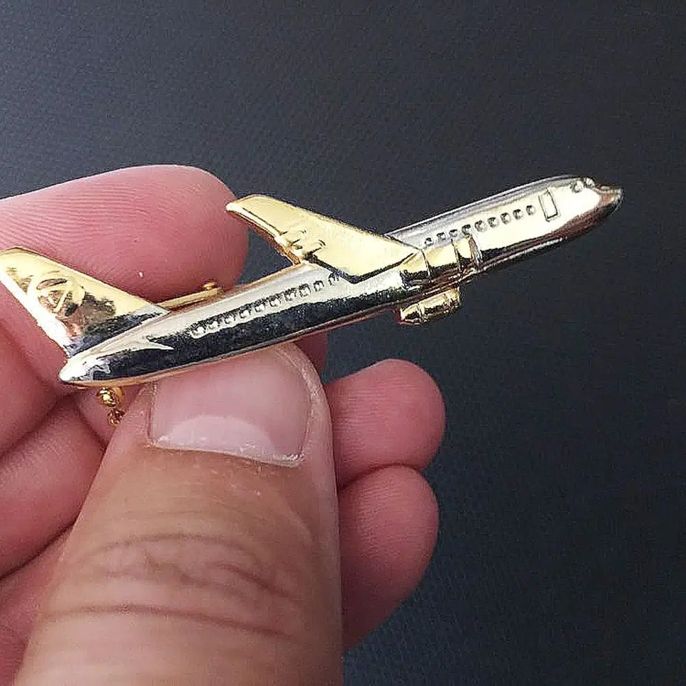 Gentleman Fashion Airplane Shape Accessories Jewelry Wedding Gifts Necktie Clip Shirt Tie Pin Aircraft Clips Men Tie Clip - TheGlamTrend200001033:200004862 - Gentleman Fashion Airplane Shape Accessories Jewelry Wedding Gifts Necktie Clip Shirt Tie Pin Aircraft Clips Men Tie Clip