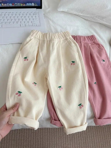 Girls pants Spring and Autumn new Western Children's baby beige casual pants Cotton girls trousers Fashion - TheGlamTrend14:771;200000463:2000041883T 100CMBeige3T 100CMGirls pants Spring and Autumn new Western Children's baby beige casual pants Cotton girls trousers Fashion