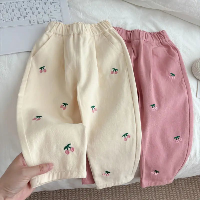 Girls pants Spring and Autumn new Western Children's baby beige casual pants Cotton girls trousers Fashion - TheGlamTrend14:771;200000463:2000041883T 100CMBeige3T 100CMGirls pants Spring and Autumn new Western Children's baby beige casual pants Cotton girls trousers Fashion
