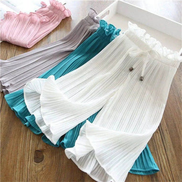 Girls Wide - legged Trousers Children's Kids Points Anti - mosquito Trousers Little Girl Trousers Summer Casual Trousers 3 - 13 Years - TheGlamTrend14:193QQ156 - Black;200000463:200004191160QQ156 - Black160Girls Wide - legged Trousers Children's Kids Points Anti - mosquito Trousers Little Girl Trousers Summer Casual Trousers 3 - 13 Years