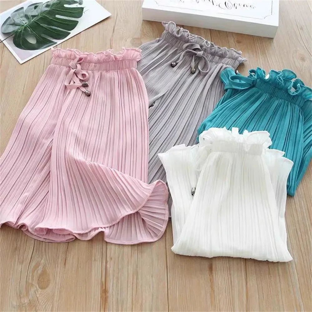 Girls Wide - legged Trousers Children's Kids Points Anti - mosquito Trousers Little Girl Trousers Summer Casual Trousers 3 - 13 Years - TheGlamTrend14:193QQ156 - Black;200000463:200004191160QQ156 - Black160Girls Wide - legged Trousers Children's Kids Points Anti - mosquito Trousers Little Girl Trousers Summer Casual Trousers 3 - 13 Years