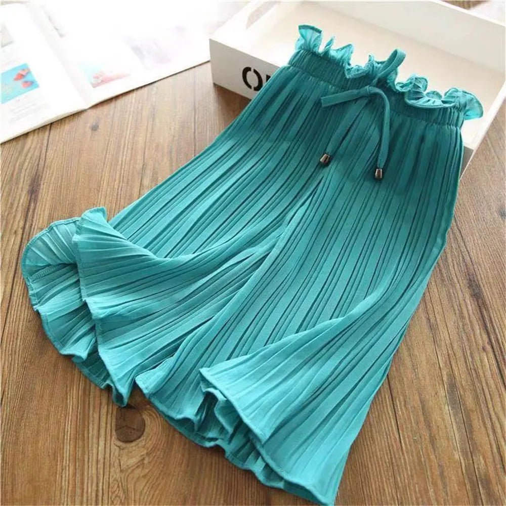 Girls Wide - legged Trousers Children's Kids Points Anti - mosquito Trousers Little Girl Trousers Summer Casual Trousers 3 - 13 Years - TheGlamTrend14:365458QQ156 - Green;200000463:200041968QQ156 - Green110Girls Wide - legged Trousers Children's Kids Points Anti - mosquito Trousers Little Girl Trousers Summer Casual Trousers 3 - 13 Years
