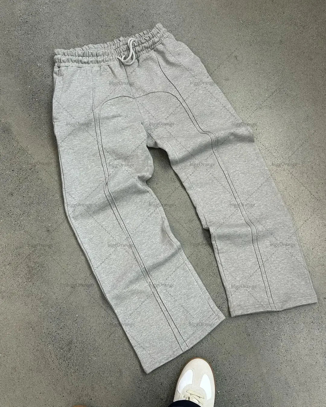 Gothic Retro Letter Embroidered Trousers Men Y2k American High Waist Sports Pants Loose Casual Versatile Wide Leg Pants Women - TheGlamTrend14:202997806A1;5:4183A1 9XXXLGothic Retro Letter Embroidered Trousers Men Y2k American High Waist Sports Pants Loose Casual Versatile Wide Leg Pants Women