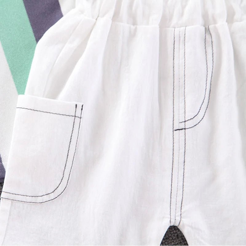 Kids Boys Clothing Sets Baby Tee Shirt + Pants Infant Toddler Children Casual Wear T-shirt + Shorts Outfits Suits 1 - 4 Years - TheGlamTrend14:366Yellow;200000463:2001691979 - 12 MonthsYellow9 - 12 MonthsKids Boys Clothing Sets Baby Tee Shirt + Pants Infant Toddler Children Casual Wear T-shirt + Shorts Outfits Suits 1 - 4 Years
