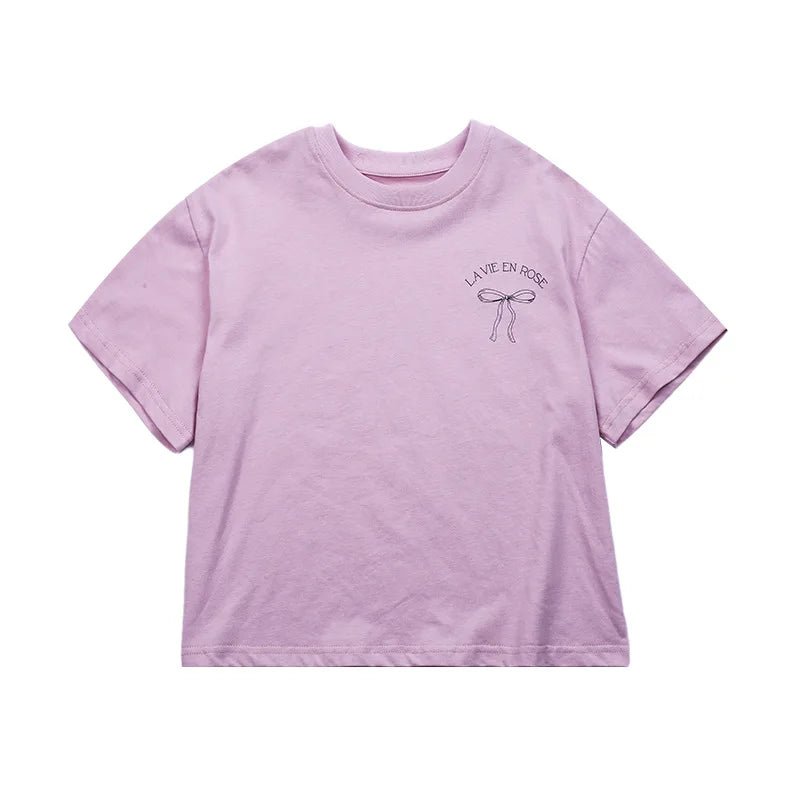 Kids Clothes Girl Children Short Sleeved Girl Clothes Summer T Shirt Tops Children Clothing Boy Cloth Ropa De Niña Ropa De Niño - TheGlamTrend14:771pink;200000463:20000419590cmpink90cmKids Clothes Girl Children Short Sleeved Girl Clothes Summer T Shirt Tops Children Clothing Boy Cloth Ropa De Niña Ropa De Niño