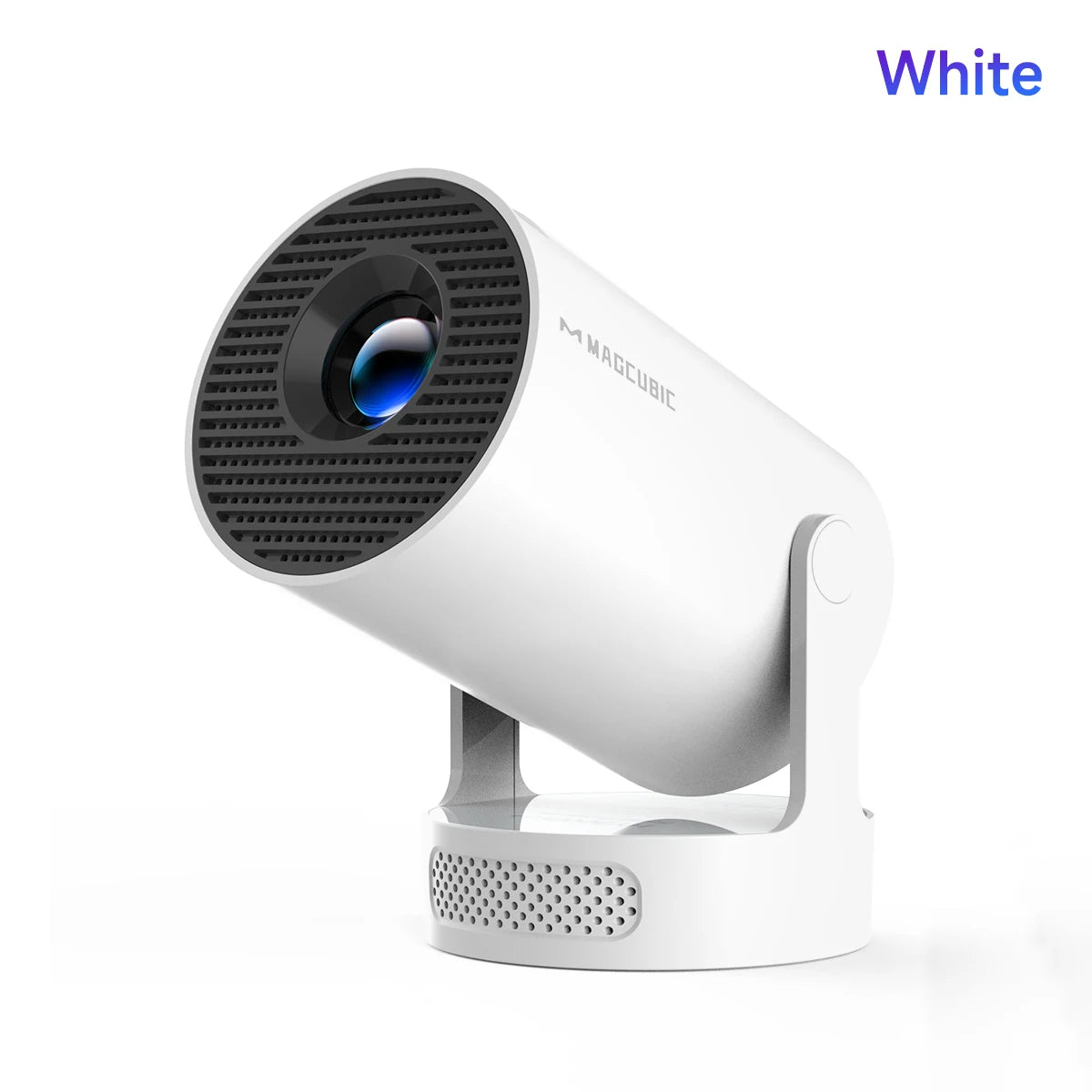 Magcubic Projector Android 11 4K 1280*720P HY300 Pro + Dual Wifi 290ANSI 180°flexible BT5.0 Cinema Outdoor Portable Projector - TheGlamTrend14:202952877HY300 Pro New White;200009209:201447607HY300 Pro New WhiteUK PlugMagcubic Projector Android 11 4K 1280*720P HY300 Pro + Dual Wifi 290ANSI 180°flexible BT5.0 Cinema Outdoor Portable Projector