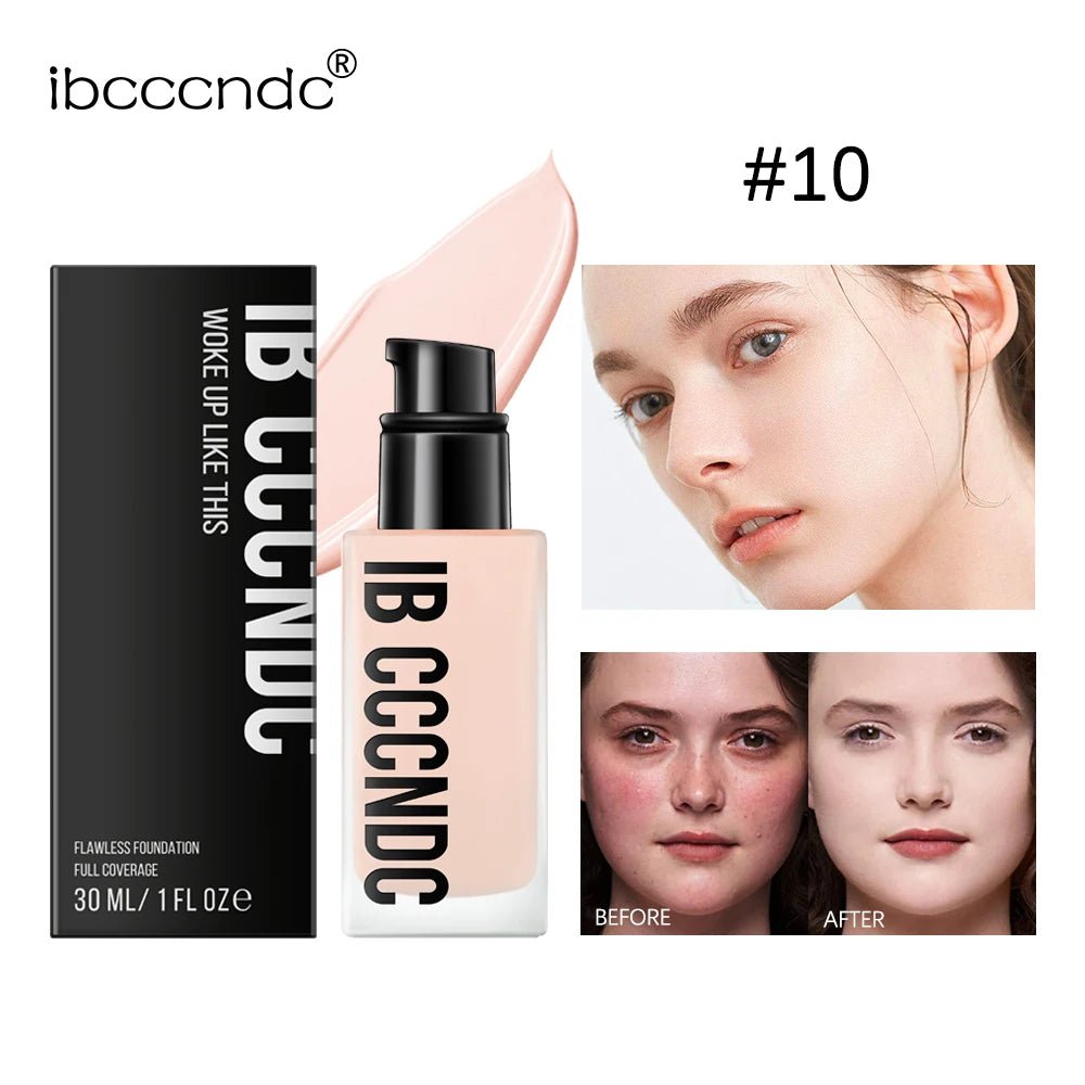 Make Up Foundation Cream for Face High Coverage Foundation Foundations Makeup Waterproof Korean Makeup Base Cosmetic Mist Cc Bb - TheGlamTrend200001176:200004889COLOR 10COLOR 10Make Up Foundation Cream for Face High Coverage Foundation Foundations Makeup Waterproof Korean Makeup Base Cosmetic Mist Cc Bb