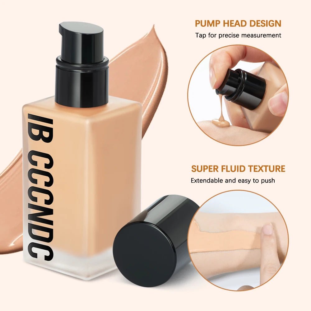 Make Up Foundation Cream for Face High Coverage Foundation Foundations Makeup Waterproof Korean Makeup Base Cosmetic Mist Cc Bb - TheGlamTrend200001176:200006151COLOR 75COLOR 75Make Up Foundation Cream for Face High Coverage Foundation Foundations Makeup Waterproof Korean Makeup Base Cosmetic Mist Cc Bb