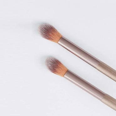 Makeup Brushes 2Pcs Professional Nose Shadow Highlighting Brush Face Cosmetics Blending Smudge Shader Brush Beauty Kits - TheGlamTrend200007787:1752PCS2PCSMakeup Brushes 2Pcs Professional Nose Shadow Highlighting Brush Face Cosmetics Blending Smudge Shader Brush Beauty Kits