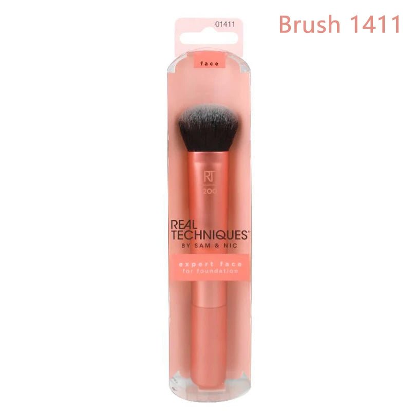 Makeup Brushes Tool Set Cosmetic Powder Eye Shadow Foundation Blush Blending Beauty Make Up Real Techniques Brush - TheGlamTrend200007787:173Brush 1411Brush 1411Makeup Brushes Tool Set Cosmetic Powder Eye Shadow Foundation Blush Blending Beauty Make Up Real Techniques Brush