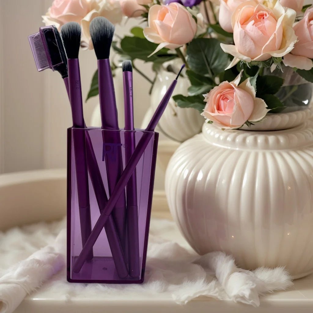 Makeup Brushes Tool Set Cosmetic Powder Eye Shadow Foundation Blush Blending Beauty Make Up Real Techniques Brush - TheGlamTrend200007787:193Brush 1401Brush 1401Makeup Brushes Tool Set Cosmetic Powder Eye Shadow Foundation Blush Blending Beauty Make Up Real Techniques Brush