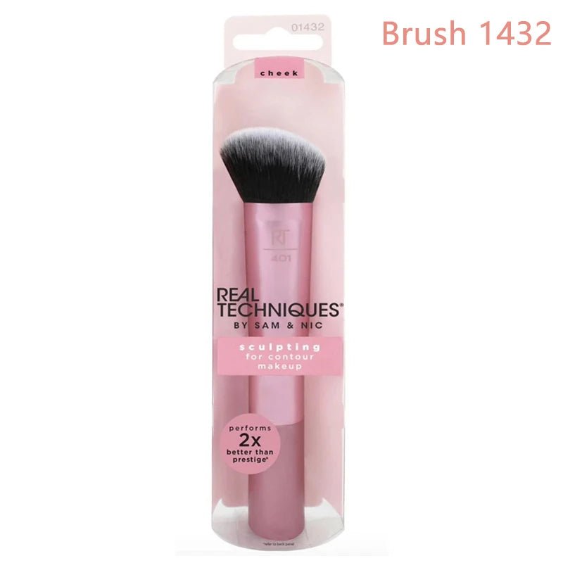 Makeup Brushes Tool Set Cosmetic Powder Eye Shadow Foundation Blush Blending Beauty Make Up Real Techniques Brush - TheGlamTrend200007787:366Brush 1432Brush 1432Makeup Brushes Tool Set Cosmetic Powder Eye Shadow Foundation Blush Blending Beauty Make Up Real Techniques Brush