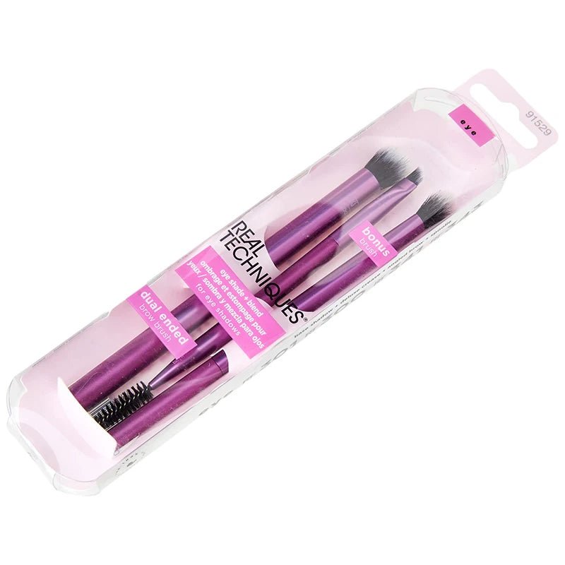 Makeup Brushes Tool Set Cosmetic Powder Eye Shadow Foundation Blush Blending Beauty Make Up Real Techniques Brush - TheGlamTrend200007787:691Brush 3SetBrush 3SetMakeup Brushes Tool Set Cosmetic Powder Eye Shadow Foundation Blush Blending Beauty Make Up Real Techniques Brush