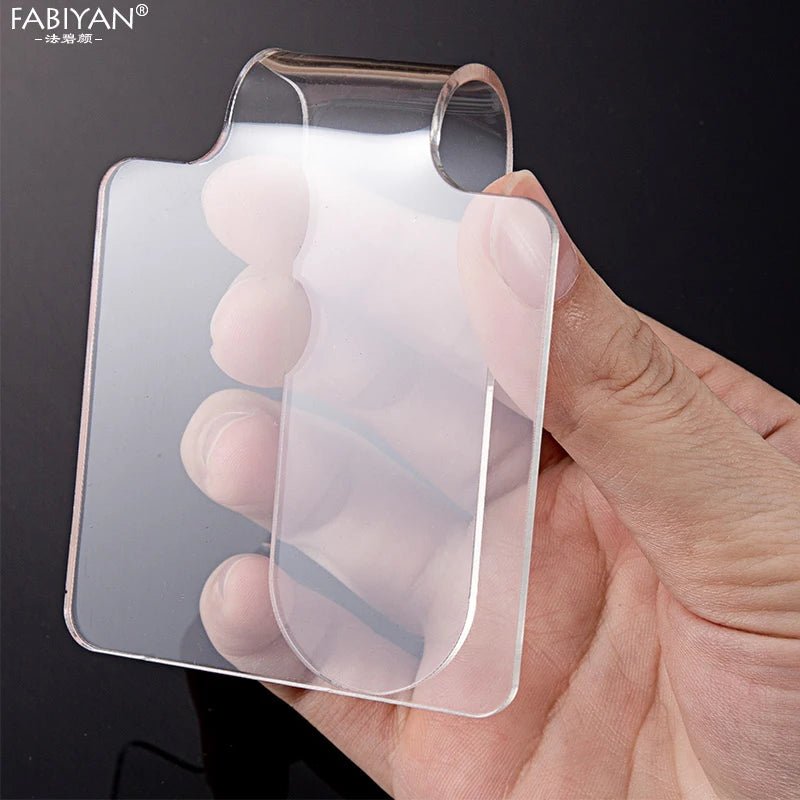 Makeup Palette Acrylic Clear Nail Art Manicure Polish Gel Foundation Eyeshadow DIY Mixing Pigment Painting Water Color Tool - TheGlamTrend<none>Makeup Palette Acrylic Clear Nail Art Manicure Polish Gel Foundation Eyeshadow DIY Mixing Pigment Painting Water Color Tool