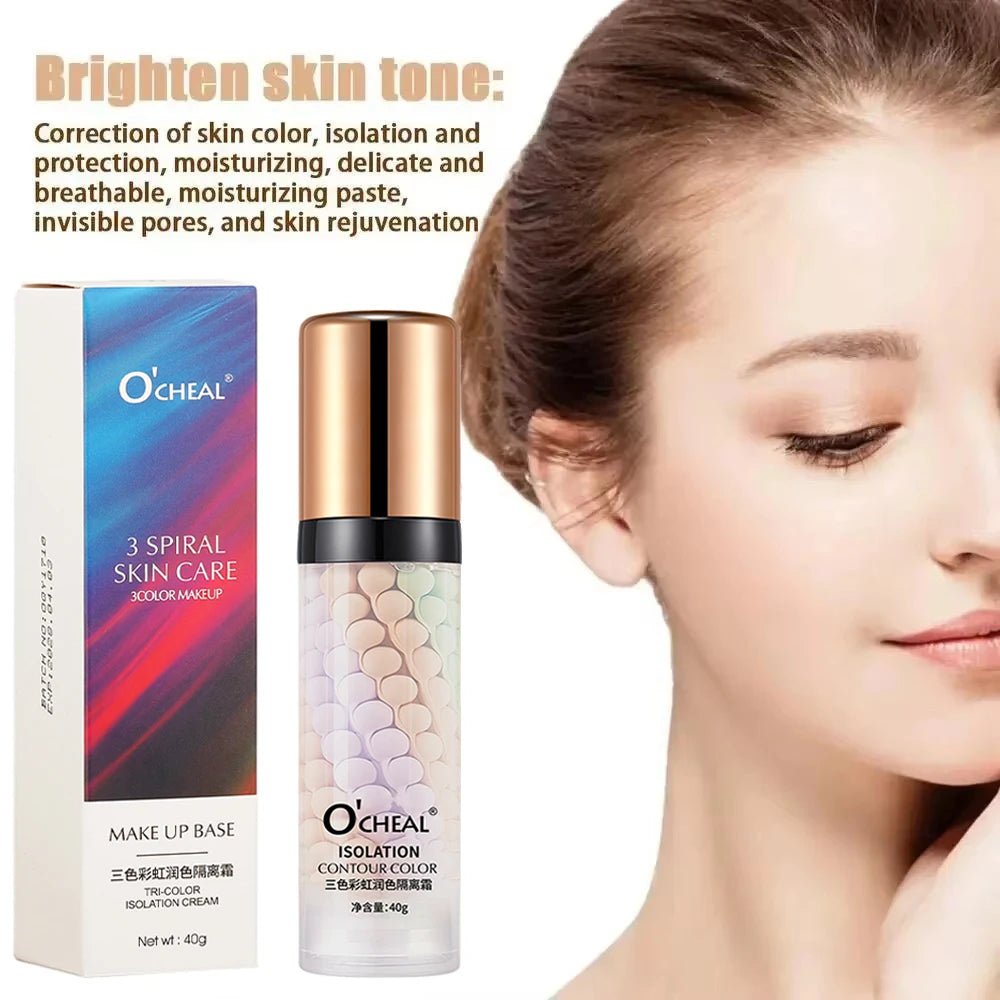 Makeup Primer Breathable BB Cream Not Sticky Face Foundation Intensive Moisturizes Provide Deep Moisture Helps Brighten Skin - TheGlamTrend200001176:2000048891pc1pcMakeup Primer Breathable BB Cream Not Sticky Face Foundation Intensive Moisturizes Provide Deep Moisture Helps Brighten Skin