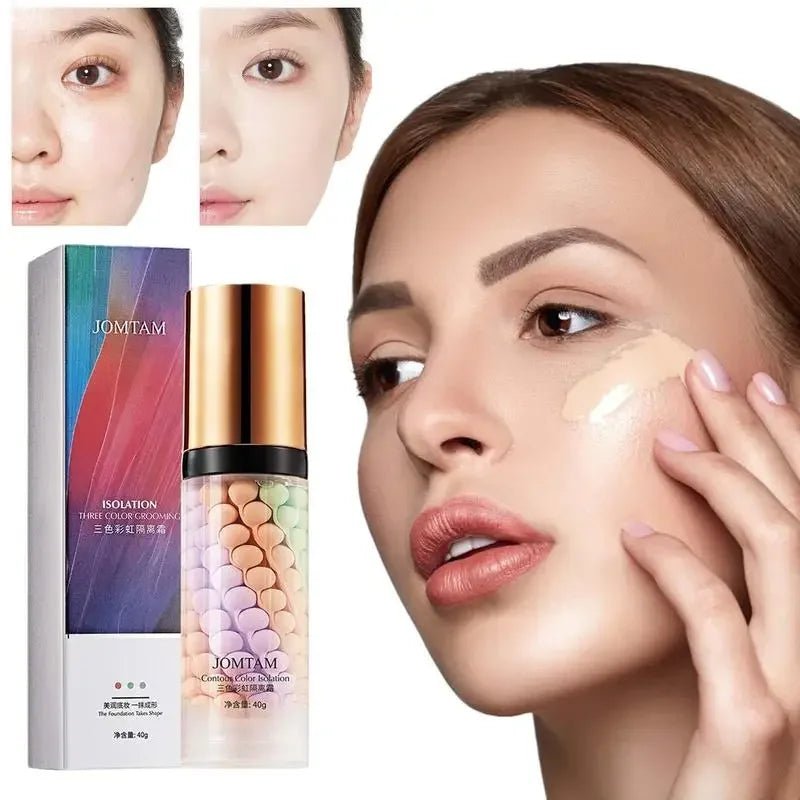 Makeup Primer Breathable BB Cream Not Sticky Face Foundation Intensive Moisturizes Provide Deep Moisture Helps Brighten Skin - TheGlamTrend200001176:2000048891pc1pcMakeup Primer Breathable BB Cream Not Sticky Face Foundation Intensive Moisturizes Provide Deep Moisture Helps Brighten Skin