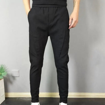Men Trousers Solid Color Slim Fit Men's Pants New Spring Autumn Trousers Pantalone Hombre Stretch Classic Business Pants Men - TheGlamTrend14:10Black;5:361385LBlackMen Trousers Solid Color Slim Fit Men's Pants New Spring Autumn Trousers Pantalone Hombre Stretch Classic Business Pants Men