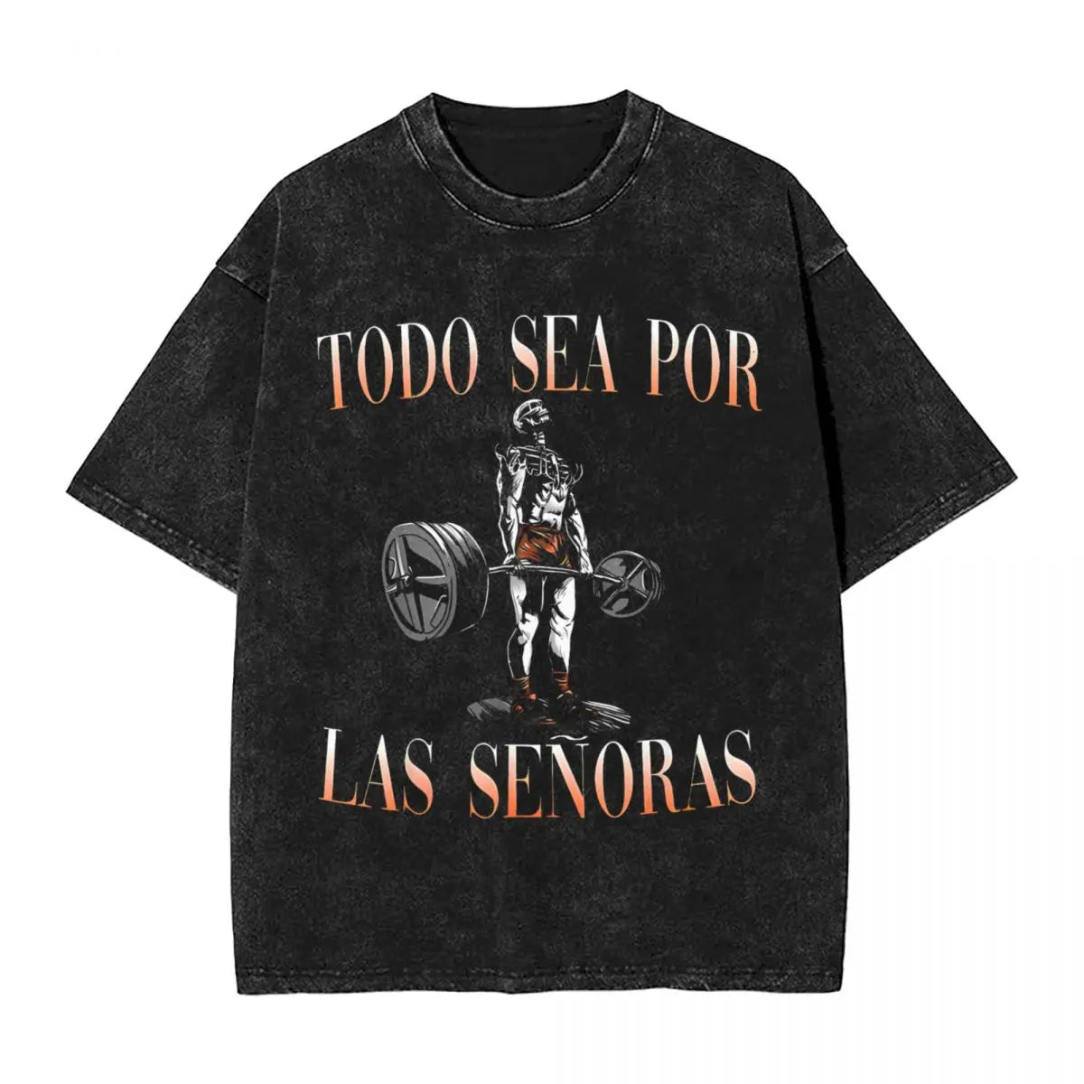 Men's T Shirt Calacas Chidas Gym Washed T-Shirts Trendy Cool Todo Sea Por Las Senoras Summer Tees Aesthetic Simple Casual Tops - TheGlamTrend14:2030088177;5:41837XXXLMen's T Shirt Calacas Chidas Gym Washed T-Shirts Trendy Cool Todo Sea Por Las Senoras Summer Tees Aesthetic Simple Casual Tops