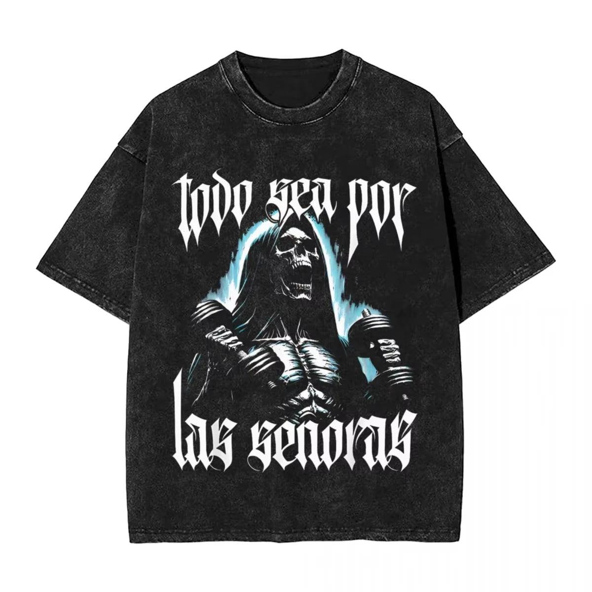 Men's T Shirt Calacas Chidas Gym Washed T-Shirts Trendy Cool Todo Sea Por Las Senoras Summer Tees Aesthetic Simple Casual Tops - TheGlamTrend14:7711;5:3613851LMen's T Shirt Calacas Chidas Gym Washed T-Shirts Trendy Cool Todo Sea Por Las Senoras Summer Tees Aesthetic Simple Casual Tops