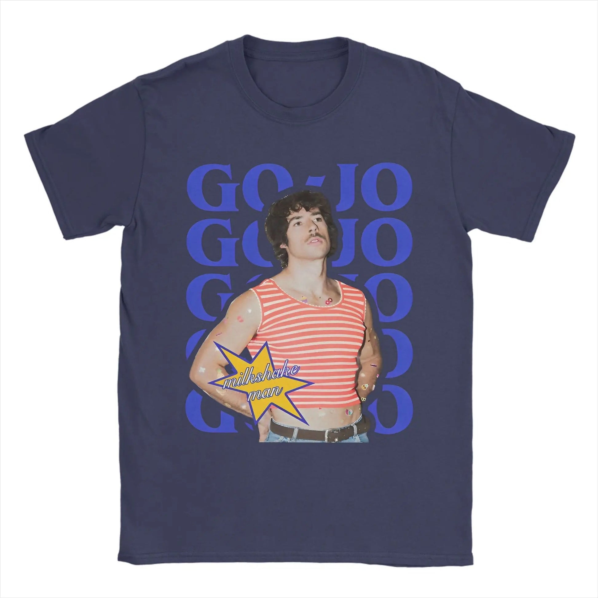 Men's T-Shirt Go Jo Milkshake Man Australia T Shirts Hipster Eurovisions 2025 Summer Tees Vintage 100 Cotton Clothes Plus Size - TheGlamTrend14:201800840;5:100014064Navy BlueSMen's T-Shirt Go Jo Milkshake Man Australia T Shirts Hipster Eurovisions 2025 Summer Tees Vintage 100 Cotton Clothes Plus Size