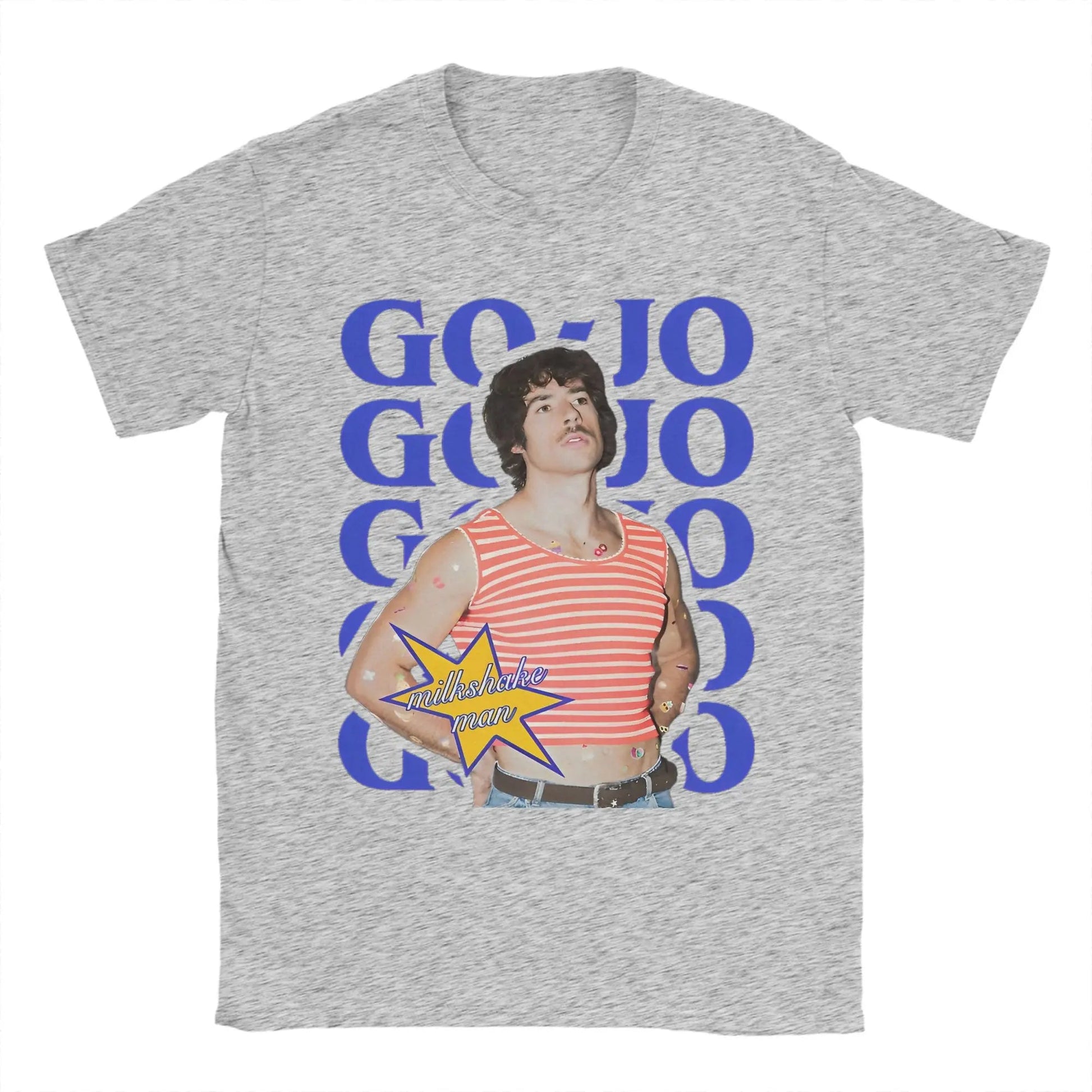 Men's T-Shirt Go Jo Milkshake Man Australia T Shirts Hipster Eurovisions 2025 Summer Tees Vintage 100 Cotton Clothes Plus Size - TheGlamTrend14:691;5:100014064GRAYSMen's T-Shirt Go Jo Milkshake Man Australia T Shirts Hipster Eurovisions 2025 Summer Tees Vintage 100 Cotton Clothes Plus Size