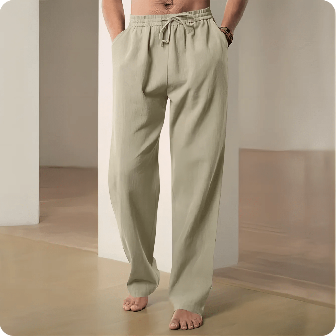Men's Trousers Cotton Linen Fashion Casual Pants Solid Color Breathable Loose Shorts Straight Drawstring Pants Streetwear Men - TheGlamTrend14:1254Image Color;5:200000990Image Color 84XLMen's Trousers Cotton Linen Fashion Casual Pants Solid Color Breathable Loose Shorts Straight Drawstring Pants Streetwear Men