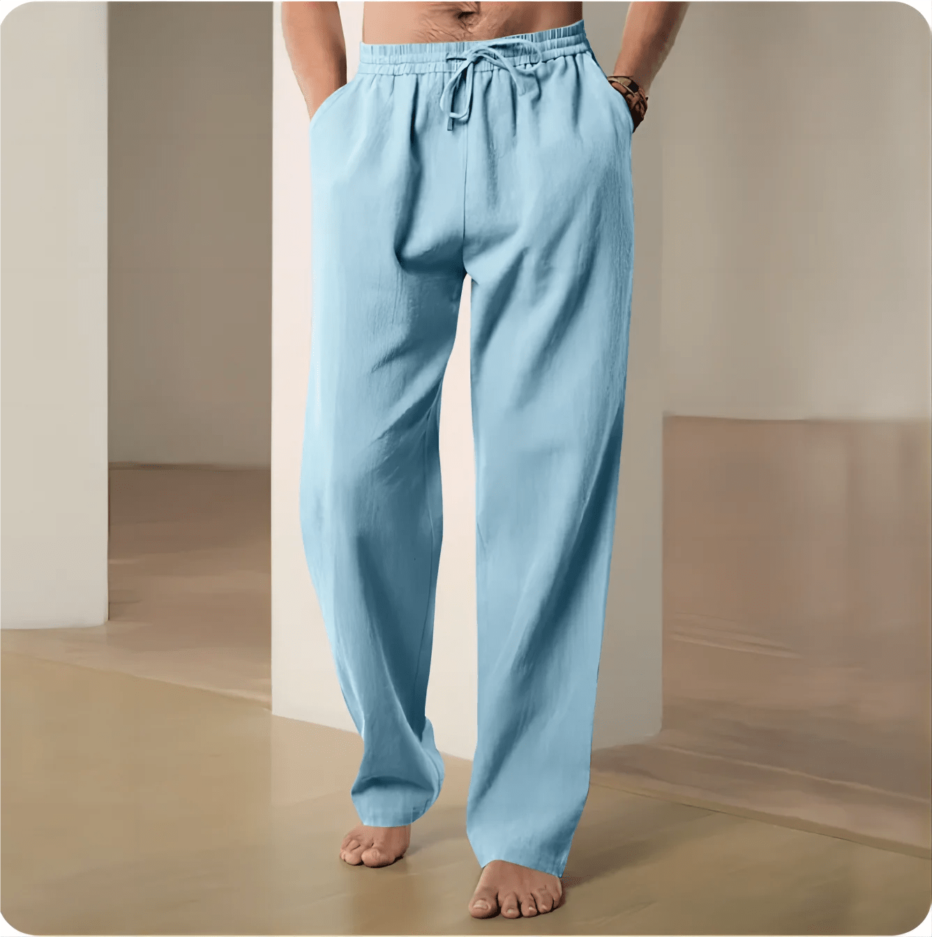 Men's Trousers Cotton Linen Fashion Casual Pants Solid Color Breathable Loose Shorts Straight Drawstring Pants Streetwear Men - TheGlamTrend14:173Image Color;5:4183Image Color 12XXXLMen's Trousers Cotton Linen Fashion Casual Pants Solid Color Breathable Loose Shorts Straight Drawstring Pants Streetwear Men