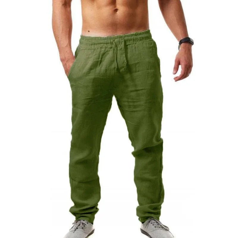 Men's Trousers Cotton Linen Fashion Casual Pants Solid Color Breathable Loose Shorts Straight Drawstring Pants Streetwear Men - TheGlamTrend14:200001951Image Color;5:4183Image Color 6XXXLMen's Trousers Cotton Linen Fashion Casual Pants Solid Color Breathable Loose Shorts Straight Drawstring Pants Streetwear Men