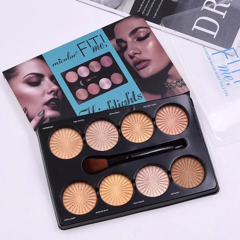 NEW 12 Color Matte Trimming Makeup Palette Face Basic Makeup Foundation White Brown Female Cosmetic Lasting Nature Water Proof - TheGlamTrend200001176:1254highlighthighlightNEW 12 Color Matte Trimming Makeup Palette Face Basic Makeup Foundation White Brown Female Cosmetic Lasting Nature Water Proof