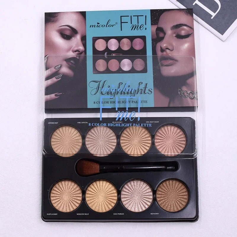 NEW 12 Color Matte Trimming Makeup Palette Face Basic Makeup Foundation White Brown Female Cosmetic Lasting Nature Water Proof - TheGlamTrend200001176:1254highlighthighlightNEW 12 Color Matte Trimming Makeup Palette Face Basic Makeup Foundation White Brown Female Cosmetic Lasting Nature Water Proof