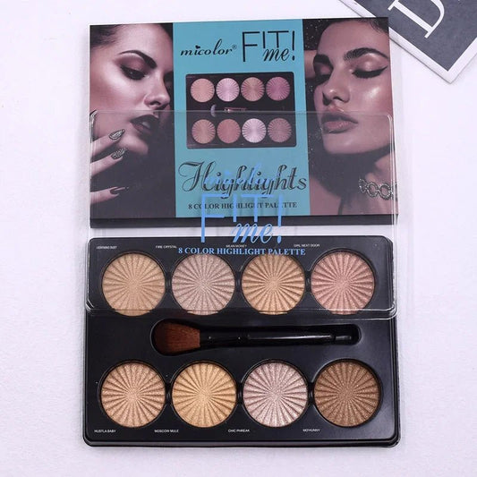 NEW 12 Color Matte Trimming Makeup Palette Face Basic Makeup Foundation White Brown Female Cosmetic Lasting Nature Water Proof - TheGlamTrend200001176:1254highlighthighlightNEW 12 Color Matte Trimming Makeup Palette Face Basic Makeup Foundation White Brown Female Cosmetic Lasting Nature Water Proof