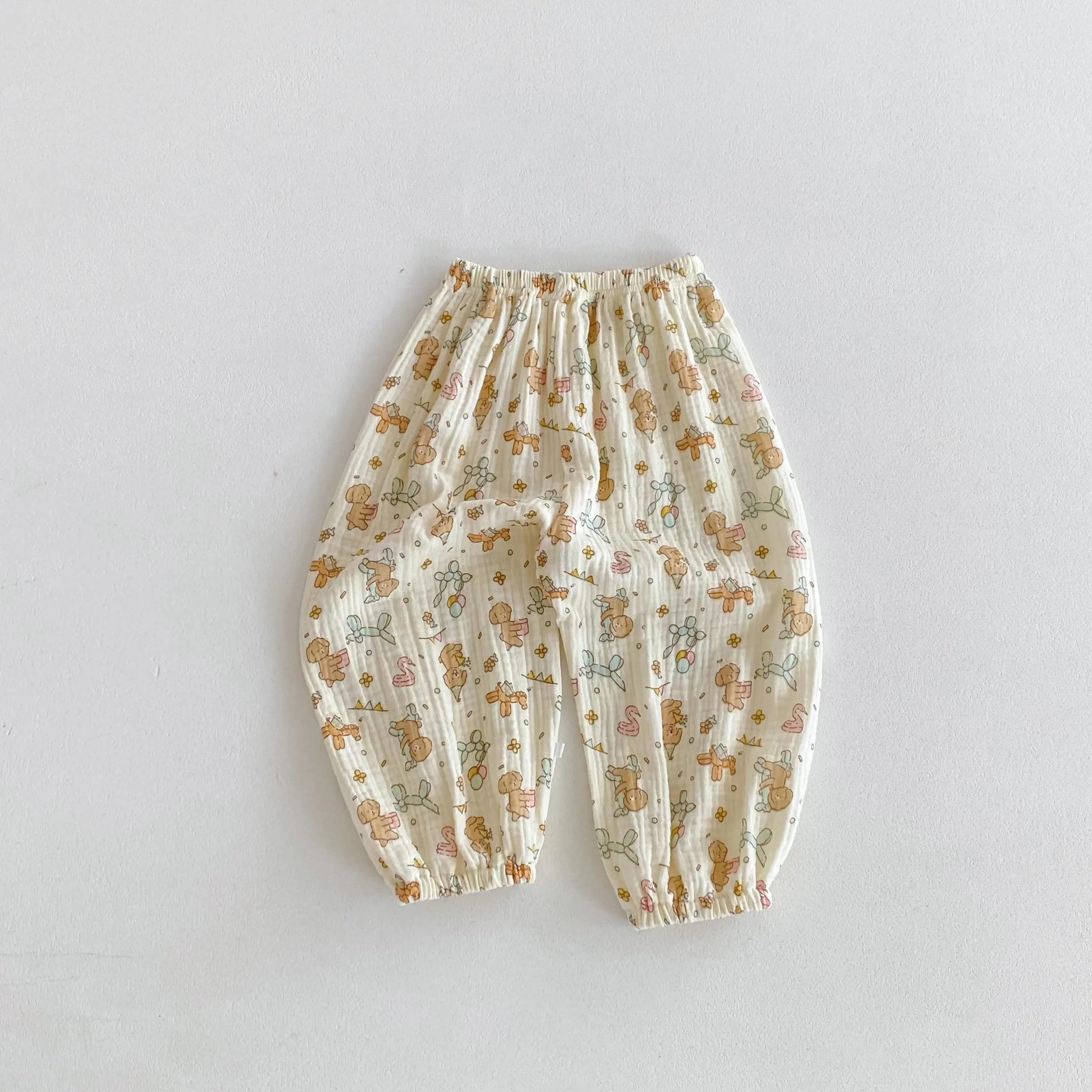 New Printing Trousers Baby Unisex Cute Harem Pants Outdoor Toddler Girls 2025 Summer Fashion Thin Loose Full Length Pants - TheGlamTrend14:1254dog;200000463:20066189890dog90New Printing Trousers Baby Unisex Cute Harem Pants Outdoor Toddler Girls 2025 Summer Fashion Thin Loose Full Length Pants
