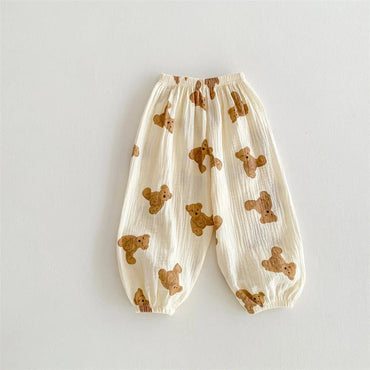 New Printing Trousers Baby Unisex Cute Harem Pants Outdoor Toddler Girls 2025 Summer Fashion Thin Loose Full Length Pants - TheGlamTrend14:350850happy;200000463:200661901120happy120New Printing Trousers Baby Unisex Cute Harem Pants Outdoor Toddler Girls 2025 Summer Fashion Thin Loose Full Length Pants