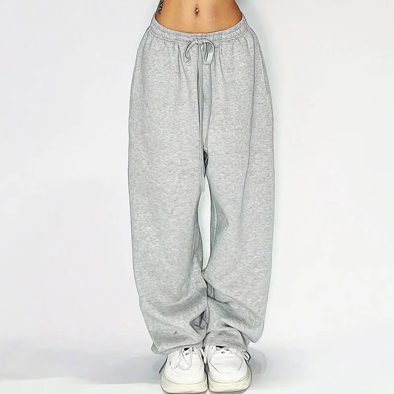 New Women Trousers Fashion Autumn Streetwear Basic Straight Casual Slim Pants Lady Sexy Solid Simple Versatile Knitted Trousers - TheGlamTrend14:691Grey;5:361385GreyLNew Women Trousers Fashion Autumn Streetwear Basic Straight Casual Slim Pants Lady Sexy Solid Simple Versatile Knitted Trousers
