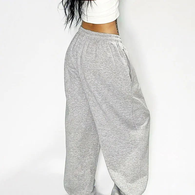New Women Trousers Fashion Autumn Streetwear Basic Straight Casual Slim Pants Lady Sexy Solid Simple Versatile Knitted Trousers - TheGlamTrend14:691Grey;5:361385GreyLNew Women Trousers Fashion Autumn Streetwear Basic Straight Casual Slim Pants Lady Sexy Solid Simple Versatile Knitted Trousers