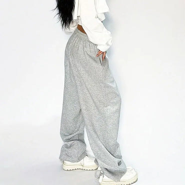 New Women Trousers Fashion Autumn Streetwear Basic Straight Casual Slim Pants Lady Sexy Solid Simple Versatile Knitted Trousers - TheGlamTrend14:691Grey;5:361385GreyLNew Women Trousers Fashion Autumn Streetwear Basic Straight Casual Slim Pants Lady Sexy Solid Simple Versatile Knitted Trousers