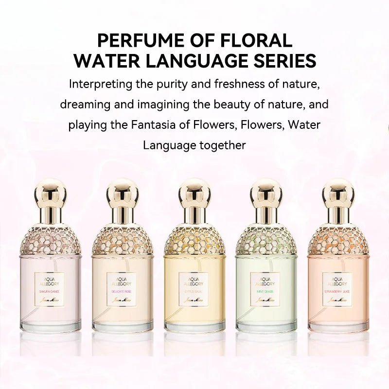 Original brand perfume Flower Language Women's perfume has a fresh, natural and long - lasting floral and fruity scent. - TheGlamTrend14:294;5:57000035100ml4100mlOriginal brand perfume Flower Language Women's perfume has a fresh, natural and long - lasting floral and fruity scent.
